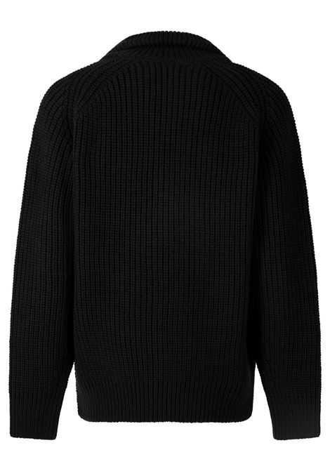 maglione 03190-monty bis 2707 m.k. uomo nero DRIES VAN NOTEN | 252-021217-2707900